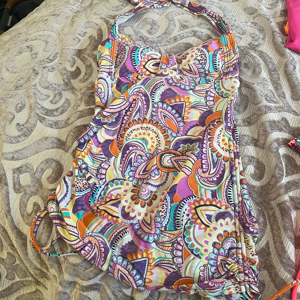 1 piece swim tank top